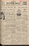 Bristol Evening Post Friday 13 January 1939 Page 1