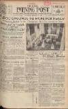 Bristol Evening Post Saturday 14 January 1939 Page 1