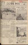 Bristol Evening Post Saturday 28 January 1939 Page 1