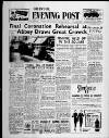 Bristol Evening Post Friday 29 May 1953 Page 1