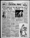 Bristol Evening Post Tuesday 01 September 1953 Page 1