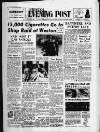 Bristol Evening Post Saturday 14 August 1954 Page 1