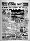 Bristol Evening Post Friday 03 February 1956 Page 1