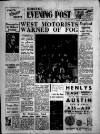 Bristol Evening Post Wednesday 22 May 1957 Page 1