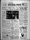 Bristol Evening Post Wednesday 01 January 1958 Page 1