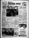 Bristol Evening Post Monday 03 March 1958 Page 1