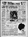 Bristol Evening Post Wednesday 17 December 1958 Page 1