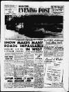 Bristol Evening Post Thursday 14 January 1960 Page 1