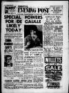 Bristol Evening Post Tuesday 02 February 1960 Page 1