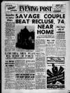 Bristol Evening Post Saturday 14 January 1961 Page 1