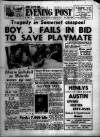 Bristol Evening Post Tuesday 03 October 1961 Page 1