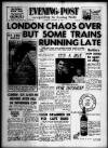 Bristol Evening Post Tuesday 30 January 1962 Page 1