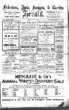 Folkestone, Hythe, Sandgate & Cheriton Herald Saturday 09 January 1909 Page 1