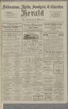 Folkestone, Hythe, Sandgate & Cheriton Herald Saturday 04 August 1917 Page 1
