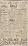 Folkestone, Hythe, Sandgate & Cheriton Herald Saturday 22 February 1919 Page 1