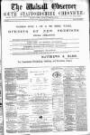 Walsall Observer Saturday 23 October 1875 Page 1