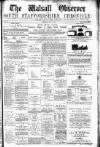 Walsall Observer Saturday 06 July 1878 Page 1