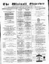 Walsall Observer Saturday 15 January 1881 Page 1