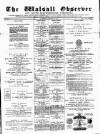 Walsall Observer Saturday 22 January 1881 Page 1