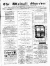Walsall Observer Saturday 15 October 1881 Page 1
