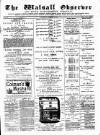 Walsall Observer Saturday 14 January 1882 Page 1