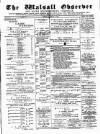 Walsall Observer Saturday 05 August 1882 Page 1