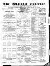 Walsall Observer Saturday 06 January 1883 Page 1