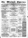 Walsall Observer Saturday 21 July 1883 Page 1
