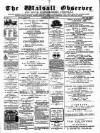 Walsall Observer Saturday 06 October 1883 Page 1
