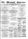 Walsall Observer Saturday 23 February 1884 Page 1