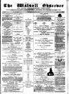 Walsall Observer Saturday 10 January 1885 Page 1