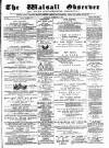 Walsall Observer Saturday 20 November 1886 Page 1