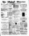 Walsall Observer Saturday 16 March 1889 Page 1
