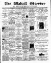Walsall Observer Saturday 29 June 1889 Page 1