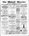 Walsall Observer Saturday 09 November 1889 Page 1