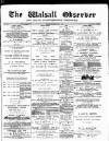 Walsall Observer Saturday 01 February 1890 Page 1