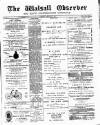 Walsall Observer Saturday 14 February 1891 Page 1
