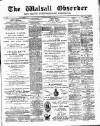 Walsall Observer Saturday 21 March 1891 Page 1