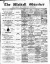 Walsall Observer Saturday 11 July 1891 Page 1