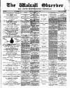 Walsall Observer Saturday 07 November 1891 Page 1