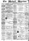 Walsall Observer Saturday 08 January 1898 Page 1