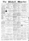 Walsall Observer Saturday 15 January 1898 Page 1