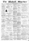 Walsall Observer Saturday 22 January 1898 Page 1