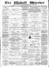 Walsall Observer Saturday 12 February 1898 Page 1