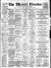 Walsall Observer Saturday 07 October 1916 Page 1