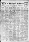 Walsall Observer Saturday 24 September 1921 Page 1