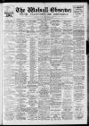 Walsall Observer Saturday 16 January 1937 Page 1