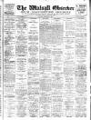 Walsall Observer Saturday 09 September 1939 Page 1