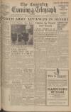 Coventry Evening Telegraph Wednesday 04 November 1942 Page 1