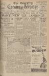 Coventry Evening Telegraph Monday 09 November 1942 Page 1